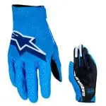LUVAS ALPINESTARS SUPERTECH MX - AZUL/BRANCO