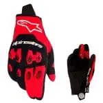 LUVAS ALPINESTARS PRO-DURA - VERMELHO/PRETO