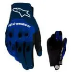 LUVAS ALPINESTARS PRO-DURA - AZUL/BRANCO