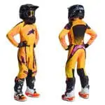 FATO ALPINESTARS CRIANÇA SUPERTECH NOMUR - LARANJA/ROSA