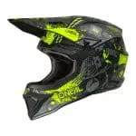 ONEAL 1 SRS VIBRANT - PRETO/AMARELO FLUO