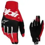 LUVAS ALPINESTARS TECHSTAR - BLACK/RED