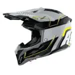 AIROH AVIATOR 3 LEADER - PRETO/AMARELO FLUO