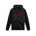 CASACO ALPINESTARS AGELESS V3 - PRETO/VERMELHO