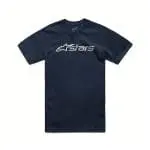 T-SHIRT ALPINESTARS BLAZE 2.0 CSF - AZUL/BRANCO