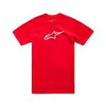 T-SHIRT ALPINESTARS AGELESS 2.0 CSF - VERMELHO/BRANCO