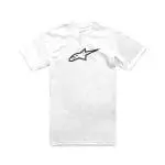 T-SHIRT ALPINESTARS AGELESS 2.0 CSF - BRANCO/PRETO
