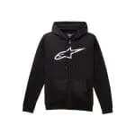 CASACO ALPINESTARS AGELESS V3 - PRETO/BRANCO