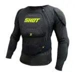 COLETE INTEGRAL CRIANÇA SHOT AIRLIGHT - PRETO/AMARELO FLUO