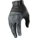 LUVAS SHOT RACE EVO - PRETO/CINZENTO