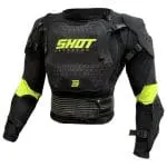 COLETE INTEGRAL SHOT OPTIMAL 2.0 - PRETO/AMARELO FLUO