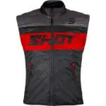 COLETE SHOT LITE BODYWARMER - PRETO/VERMELHO