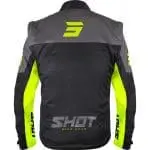CASACO SHOT LITE SOFTSHELL - PRETO/AMARELO FLUO - Image 2