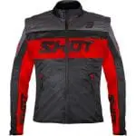 CASACO SHOT LITE SOFTSHELL - PRETO/VERMELHO