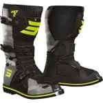 BOTAS CRIANÇA SHOT RACE 2 KID - PRETO/AMARELO FLUO