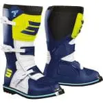 BOTAS CRIANÇA SHOT RACE 2 KID - AZUL/AMARELO FLUO