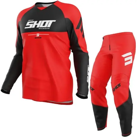 MOTOMX4 FATO SHOT DRAW PRIVATE - VERMELHO - Image 1