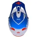 CAPACETE CRIANÇA KENNY TRACK GRAPHIC FOCUS - AZUL/VERMELHO - Image 4