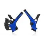PROTEÇÕES DE QUADRO ACERBIS X-GRIP YAMAHA YZ 65 18/25 - PRETO/AZUL