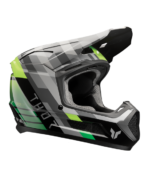 CAPACETE CRIANÇA THOR FLEET CAMBER - PRETO/VERDE