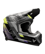 CAPACETE CRIANÇA THOR FLEET CAMBER - PRETO/ROXO