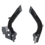 PROTEÇÕES DE QUADRO ACERBIS X-GRIP HUSQVARNA TC/FC 19-22 TE/FE 20-23 GASGAS EC 250/300 21-23 - PRETO/CINZENTO