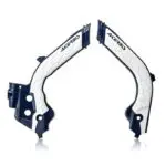 PROTEÇÕES DE QUADRO ACERBIS X-GRIP HUSQVARNA TC/FC 19-22 TE/FE 20-23 GASGAS EC 250/300 21-23 - AZUL/BRANCO