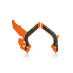 PROTEÇÕES DE QUADRO ACERBIS X-GRIP KTM EXC/EXC-F 20-23 - PRETO/LARANJA