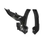 PROTEÇÕES DE QUADRO ACERBIS X-GRIP KTM SX/SX-F 23-26 EXC/EXC-F 24-26 - PRETO