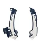 PROTEÇÕES DE QUADRO ACERBIS X-GRIP HUSQVARNA TC/FC 23-26 TE/FE 24-26 - AZUL/BRANCO