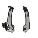 PROTEÇÕES DE QUADRO ACERBIS X-GRIP HUSQVARNA TC/FC 23-26 TE/FE 24-26 - PRETO/CINZENTO
