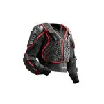 COLETE INTEGRAL 1UP4D KRONOS - PRETO/VERMELHO