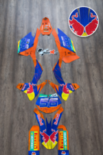 KIT DE AUTOCOLANTES KTM - PRIZM/CROMADO - Image 2