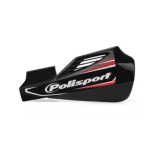 POLISPORT- Protecções de mãos MX ROCKS SUZUKI - PRETO