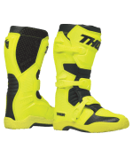 BOTAS CRIANÇA THOR BLITZ XR - BLACK/YELLOW FLUO