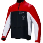 BLUSÃO ALPINESTARS LITE-DURA SOFTSHELL - BLACK/RED/WHITE