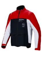 BLUSÃO ALPINESTARS LITE-DURA SOFTSHELL - BLACK/RED/WHITE