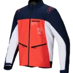 BLUSÃO ALPINESTARS LITE-DURA SOFTSHELL - BLUE/ORANGE/WHITE