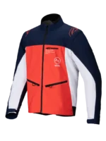 BLUSÃO ALPINESTARS LITE-DURA SOFTSHELL - BLUE/ORANGE/WHITE