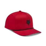 BONÉ REGULÁVEL FOX HEAD ROPE - RED