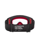 ÓCULOS ALPINESTARS SUPERTECH CORP BLACK/RED - LENTE TRANSPARENTE - Image 4