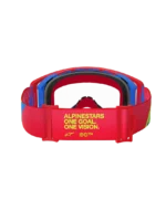 ÓCULOS ALPINESTARS SUPERTECH CORP BLUE/RED - LENTE TRANSPARENTE - Image 4