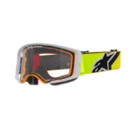 ÓCULOS ALPINESTARS SUPERTECH CORP GREY/YELLOW FLUO - LENTE TRANSPARENTE