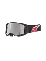 ÓCULOS ALPINESTARS SUPERTECH CORP BLACK/RED - LENTE ESPELHADA