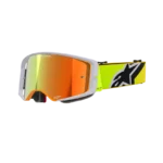ÓCULOS ALPINESTARS SUPERTECH CORP GREY/YELLOW FLUO - LENTE ESPELHADA