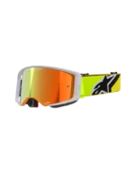 ÓCULOS ALPINESTARS SUPERTECH CORP GREY/YELLOW FLUO - LENTE ESPELHADA