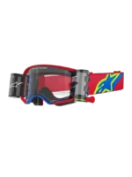 ÓCULOS ALPINESTARS SUPERTECH CORP ROLL-OFF - BLUE/RED