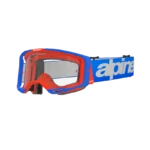 ÓCULOS ALPINESTARS VISION 8 WORDMARK BLUE/ORANGE - LENTE TRANSPARENTE