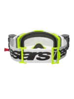 ÓCULOS ALPINESTARS VISION 8 LUAR ROLL-OFF - WHITE/YELLOW FLUO - Image 4