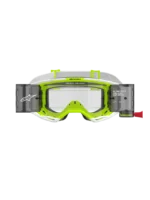 ÓCULOS ALPINESTARS VISION 8 LUAR ROLL-OFF - WHITE/YELLOW FLUO - Image 3